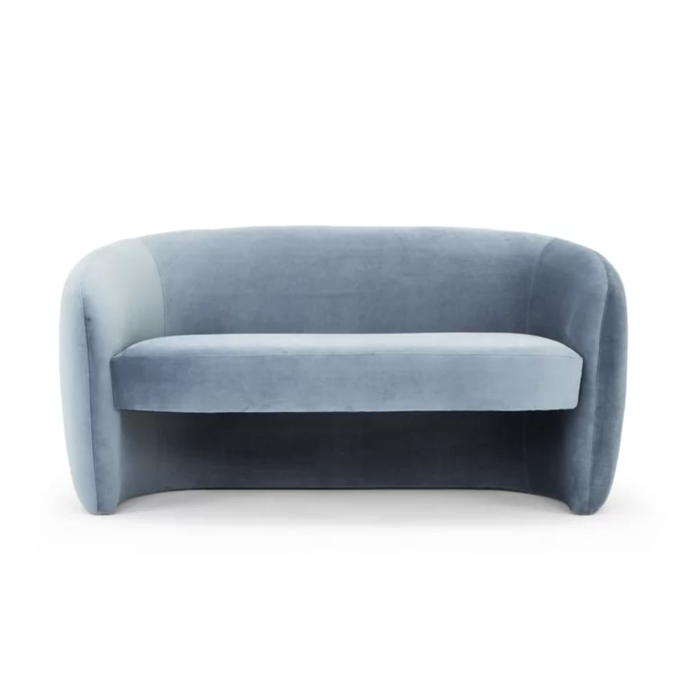 AllModern Wide Flared Arm Loveseat