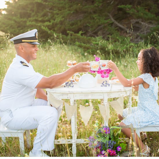 Military Dad Tea Party Photos