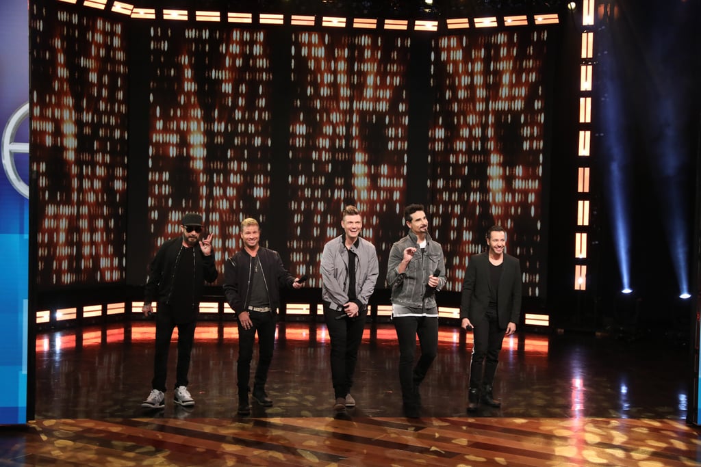 Emily Blunt Singing With Backstreet Boys on The Ellen Show