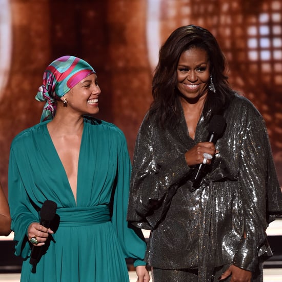 Michelle Obama Sequin Outfit at the 2019 Grammys