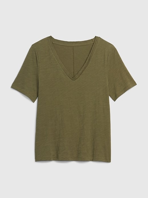 Gap Slub V-Neck T-Shirt