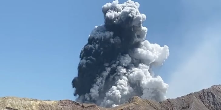 Pictures Of The White Island Volcano Eruption In New