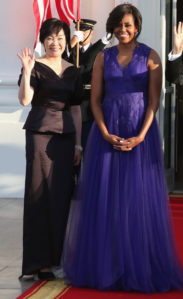 Wearing Tadashi Shoji