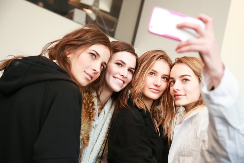 Classic Group Selfie at Michael Kors