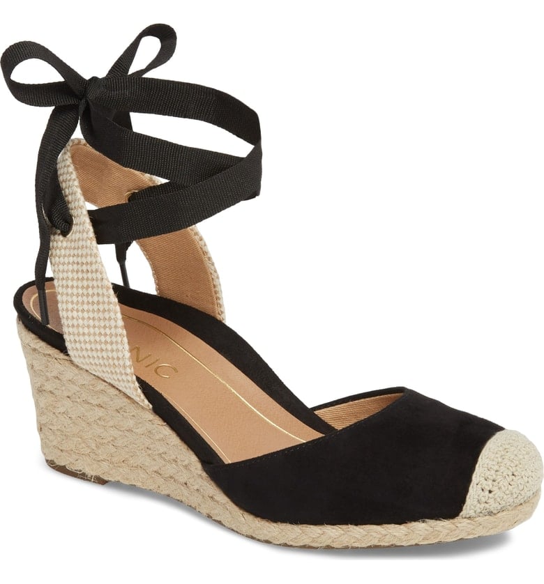 Vionic Maris Orthaheel Espadrille Wedge Sandal