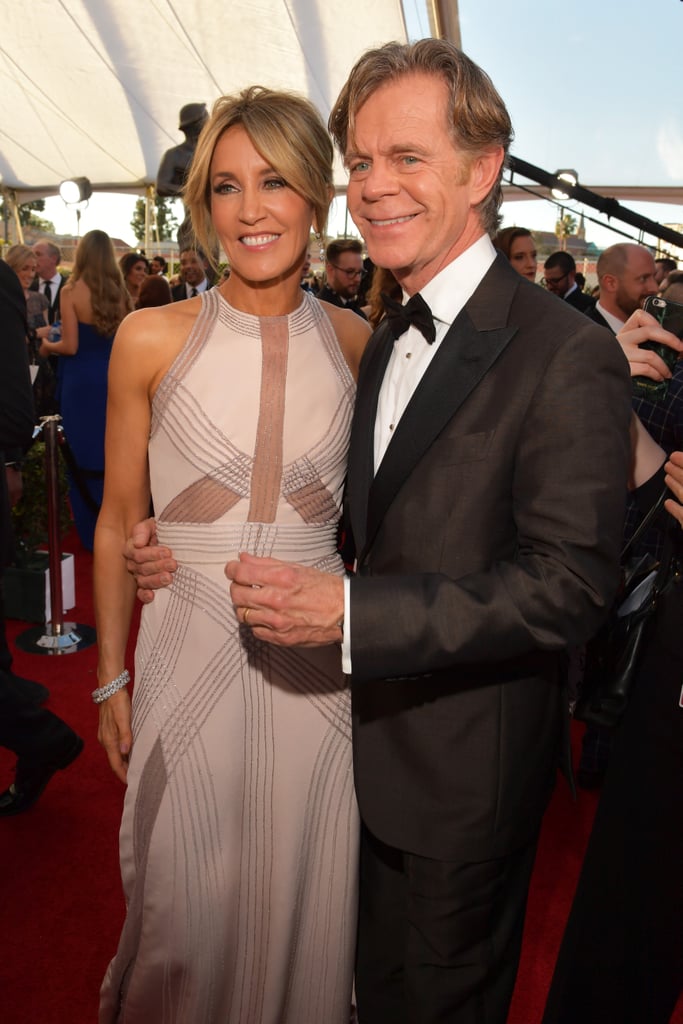 Felicity Huffman and William H. Macy at the 2017 SAG Awards