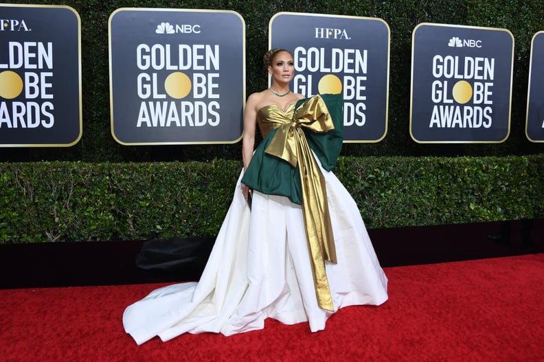 Jennifer Lopez at the 2020 Golden Globes