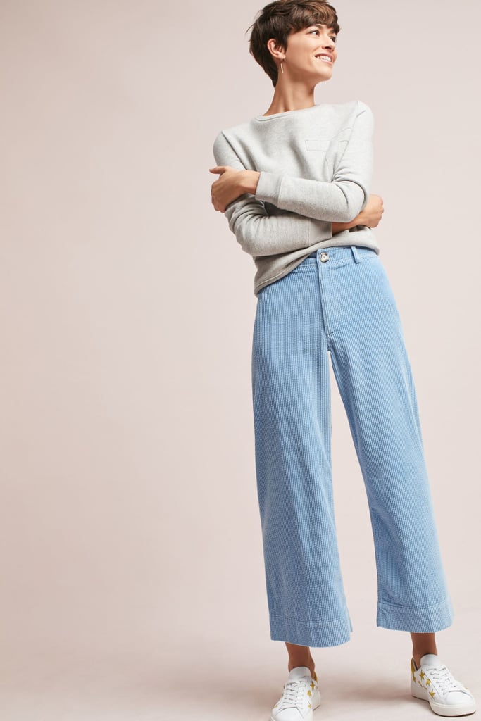 Pilcro Corduroy Cropped WideLegs Best Pants For Women POPSUGAR