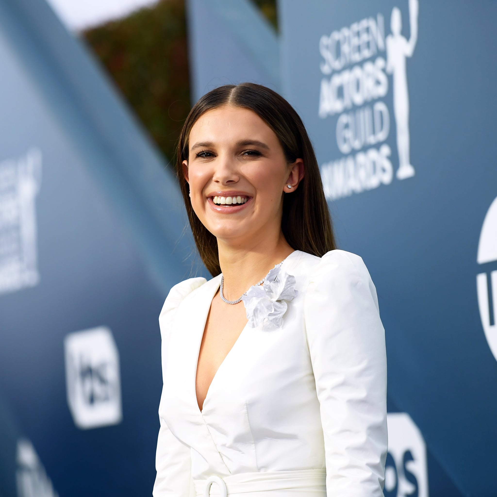 Millie Bobby Brown French Manicure At The Sag Awards 2020