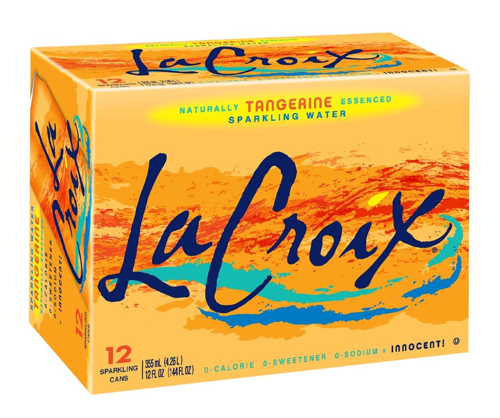 La Croix Naturally Essenced Flavored Sparkling Water, Tangerine Best
