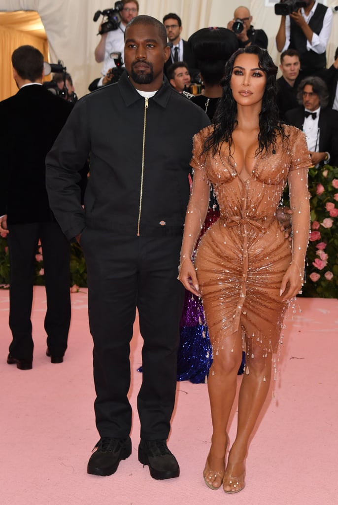 Kim Kardashian and Kanye West at the 2019 Met Gala