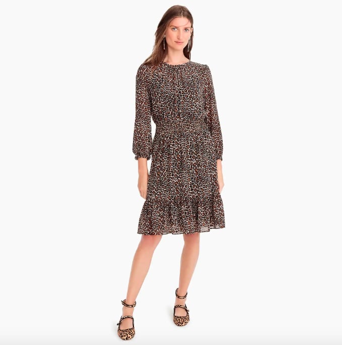 j crew snakeskin dress