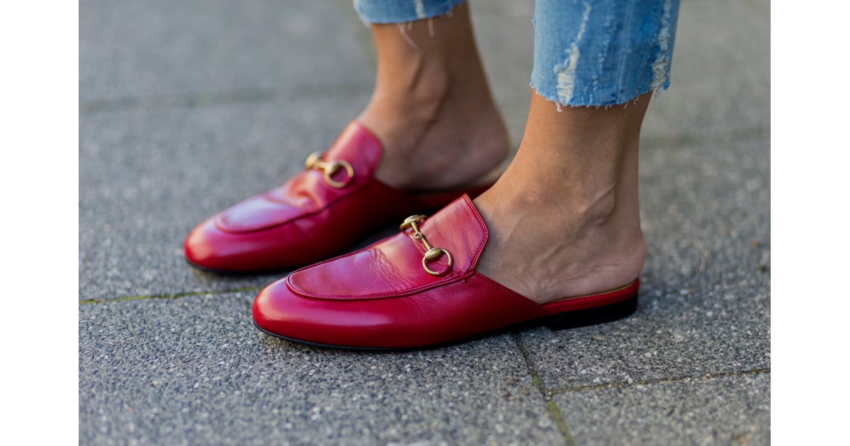 trendy mule shoes