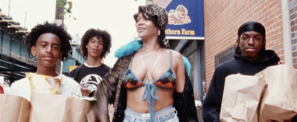 Rihanna's Outfits in A$AP Rocky's D.M.B. Video