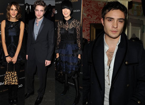 Extensive Gallery of Photos of The Cast of New Moon and Guests including Ed Westwick, Alexa Chung, Agyness at New York Premiere