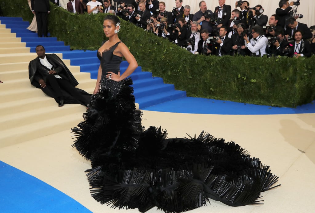 Diddy and Cassie at the 2017 Met Gala