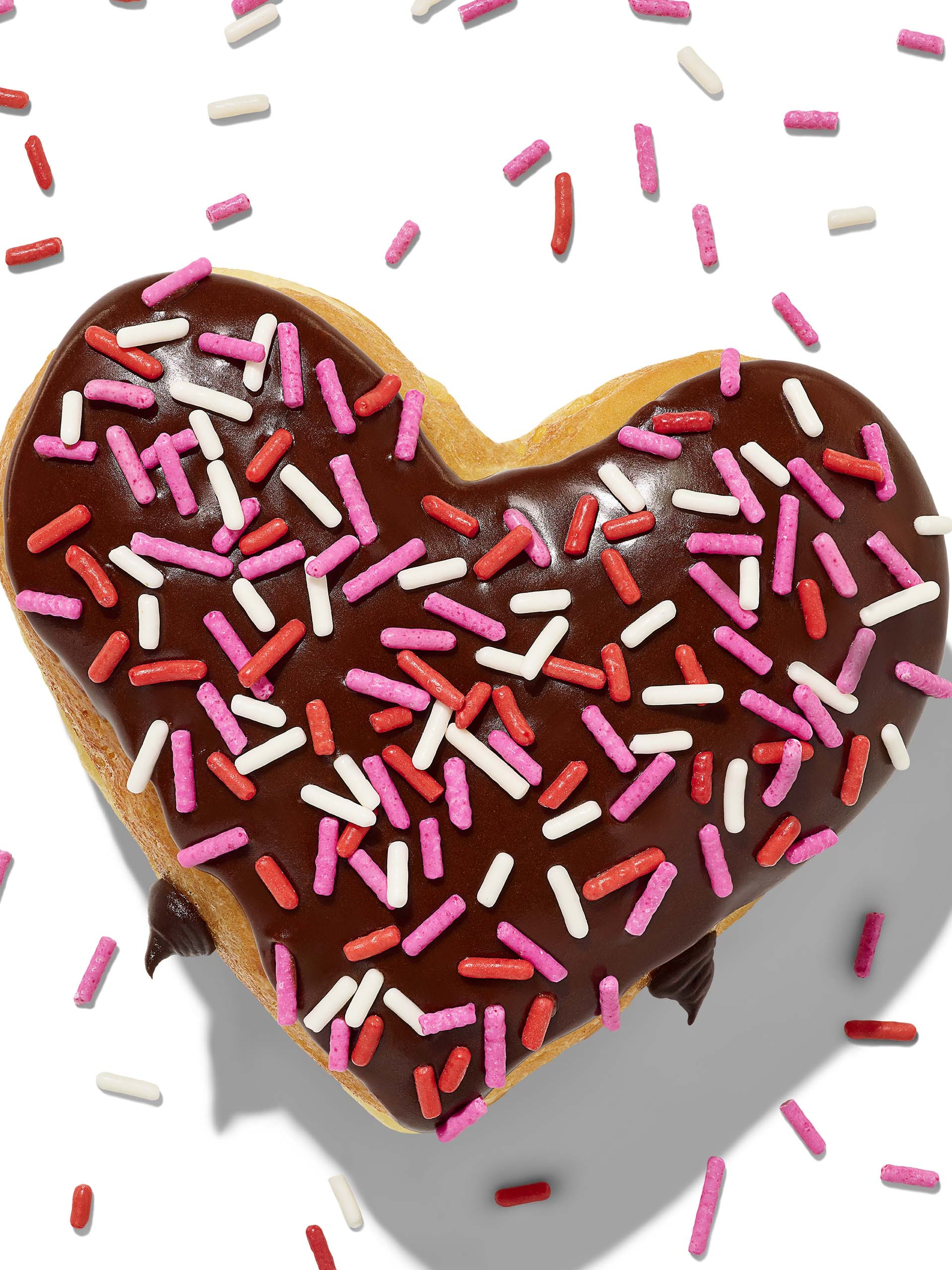 Tim Hortons' Valentine's Day Menu Includes Heart-Shaped Donuts