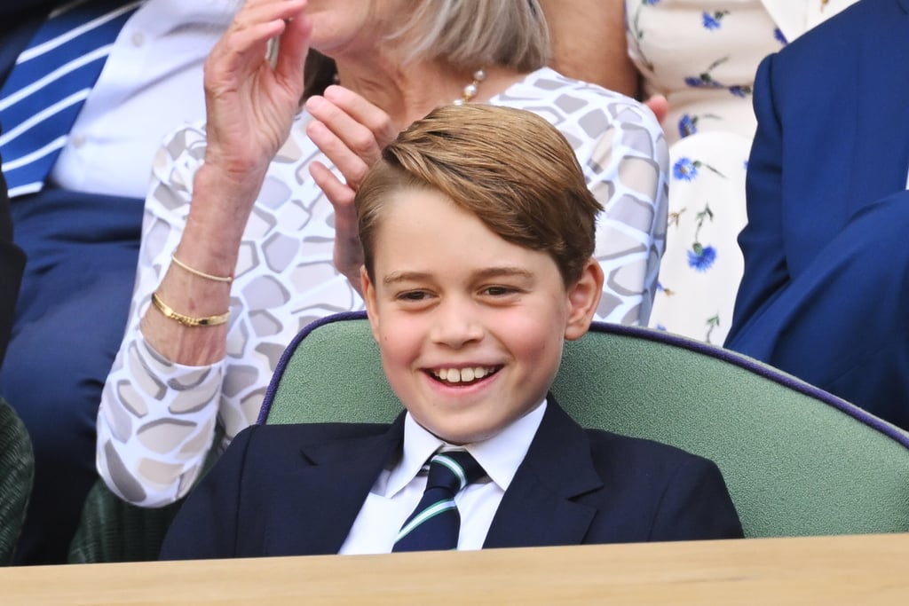 Prince George Attends His First Wimbledon