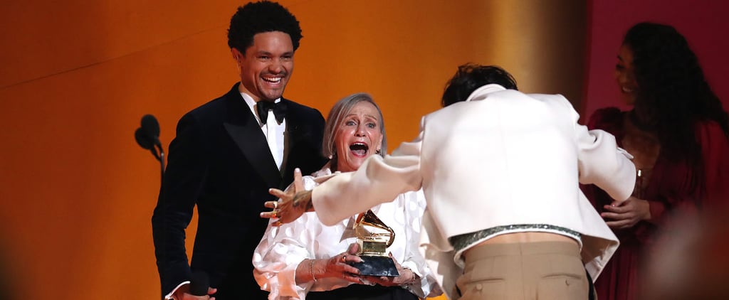 Harry Styles Dances With 78-Year-Old Fan at Grammys | Video