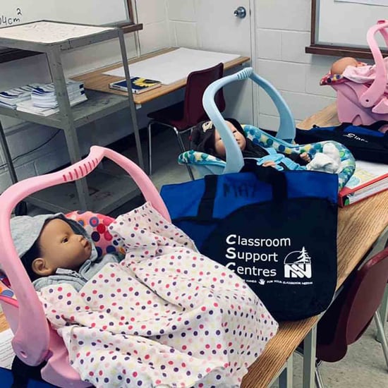 Students Learn to Be Parents by Caring For Fake Newborns