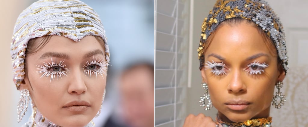 Gigi Hadid Met Gala Makeup Challenge Pictures
