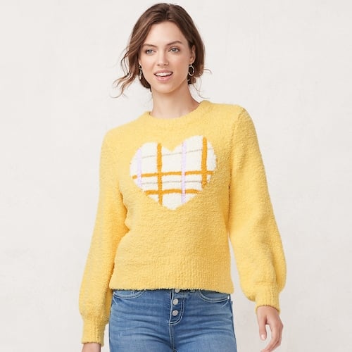Women's LC Lauren Conrad Blouson-Sleeve Sweater