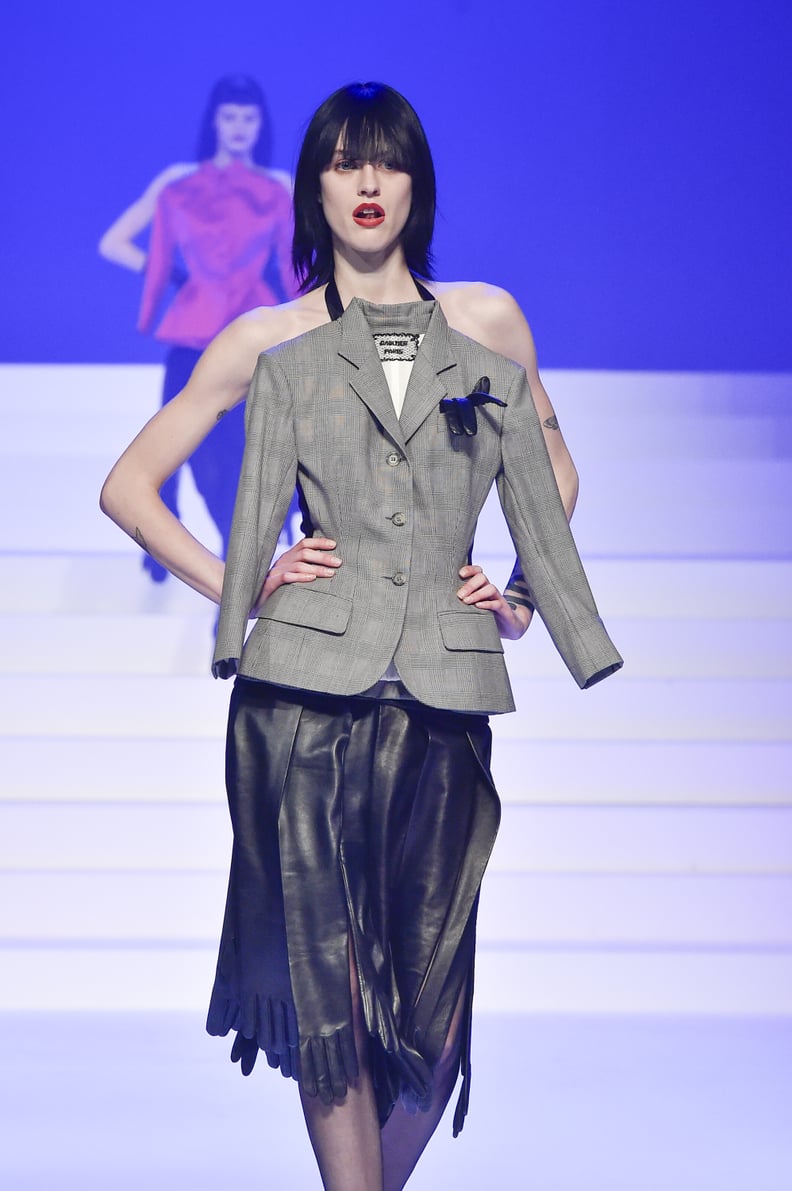 Sarah Brannon on the Jean Paul Gaultier Runway