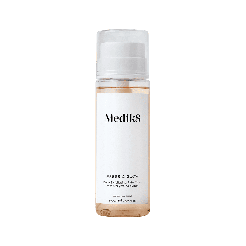 Medik 8 Press & Glow Daily Exfoliating PHA Tonic With Enzyme Activator
