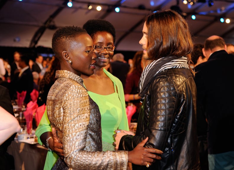 Jared met Lupita's mom at the Independent Spirit Awards in 2014, just moments after calling Lupita his "future ex-wife."