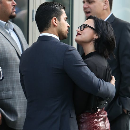 Demi Lovato and Wilmer Valderrama PDA March 2016