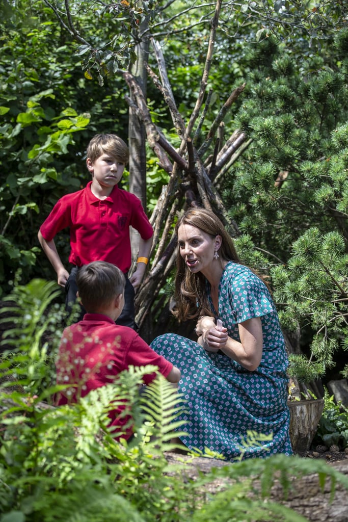 Kate Middleton Hampton Court Palace Garden Visit 2019