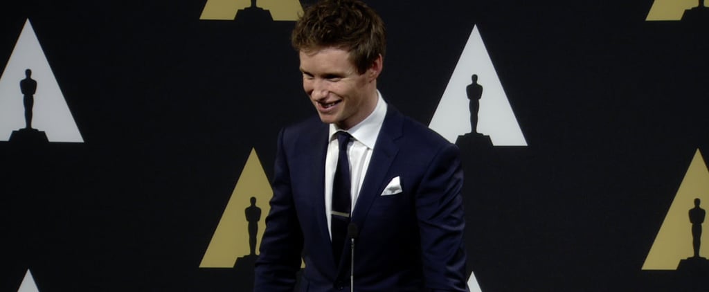 Eddie Redmayne Oscar Nominees Luncheon Interview