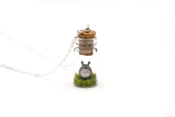 Totoro Jar Necklace