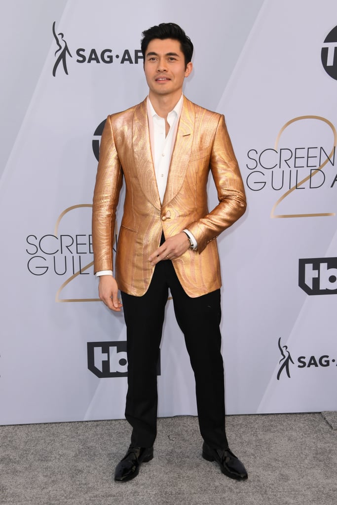 Henry Golding at the 2019 SAG Awards