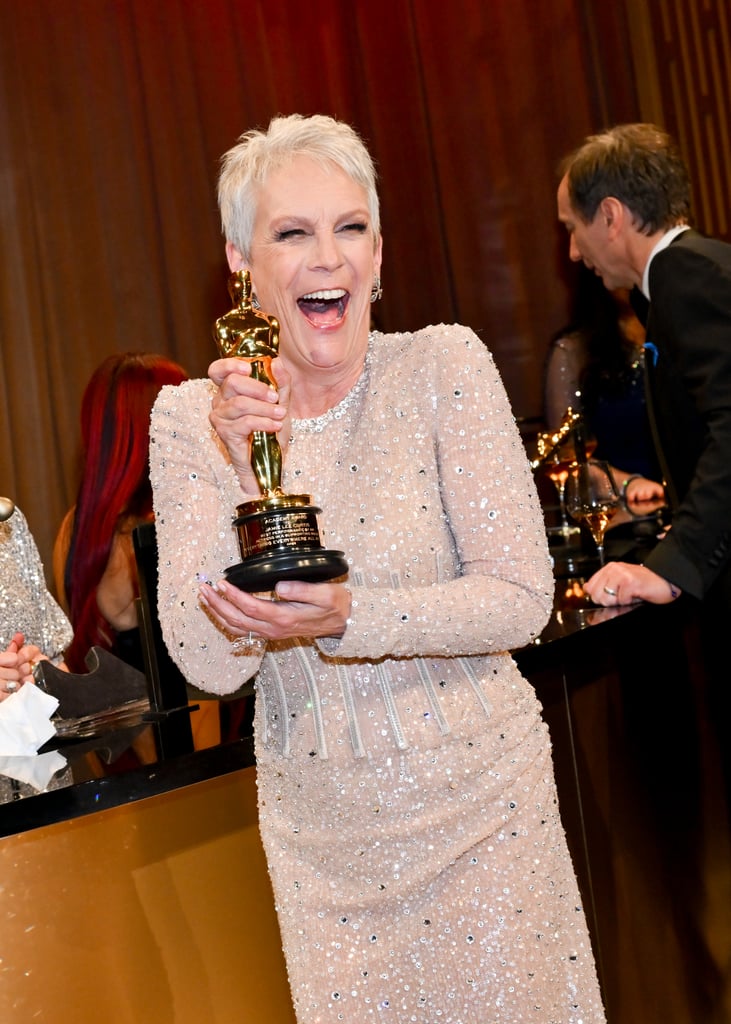 Jamie Lee Curtis at the 2023 Oscars