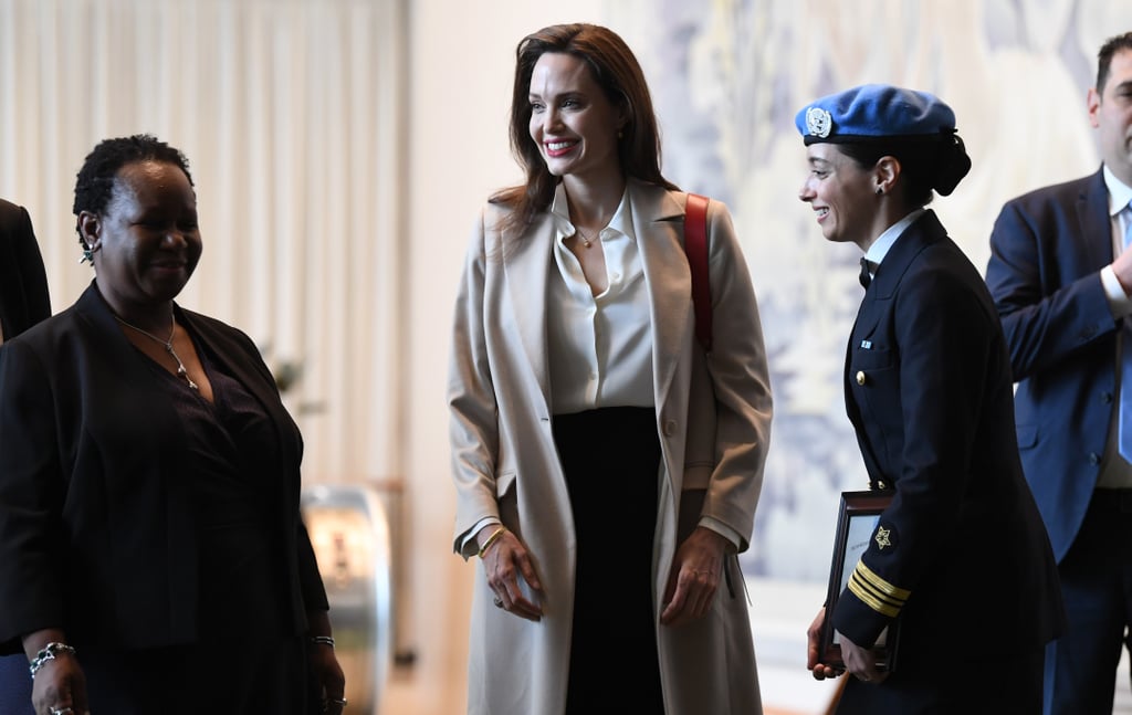 Angelina Jolie at the United Nations March 2019