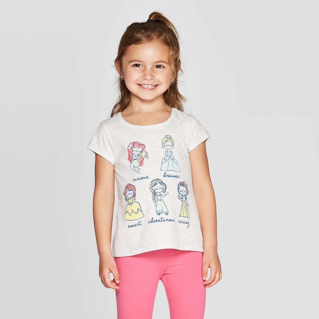 Toddler Girls' Disney Princess Group Traits T-Shirt