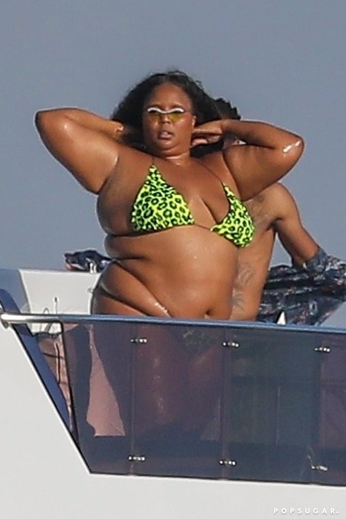 Lizzo Has a Bikini-Clad Outing in Marina del Rey, CA