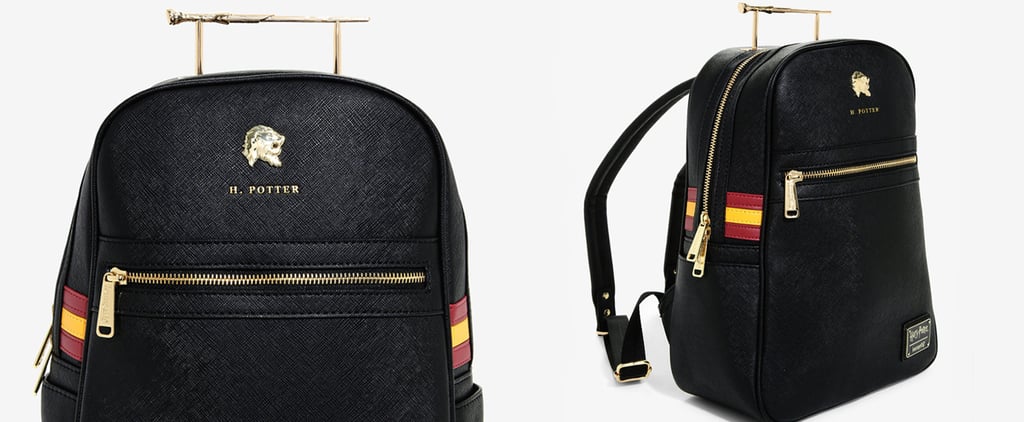 This Harry Potter Backpack Comes With a Mini Wand Handle