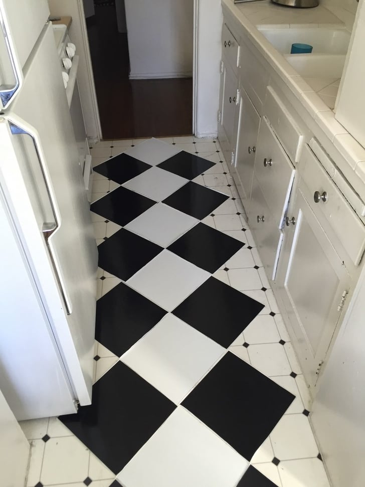 Lay Out Your Pattern | Peel-and-Stick Kitchen Tiles ...