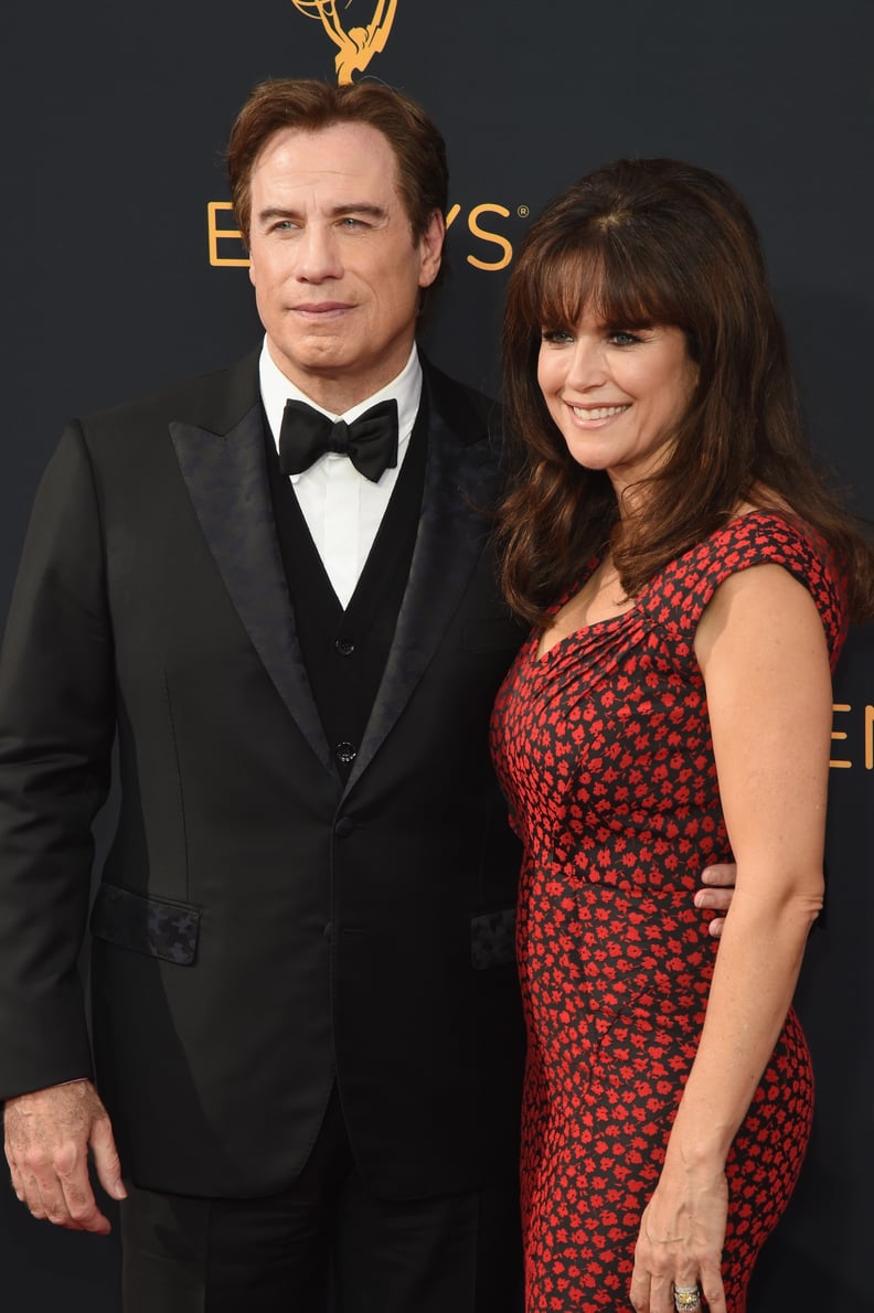 John Travolta and Kelly Preston