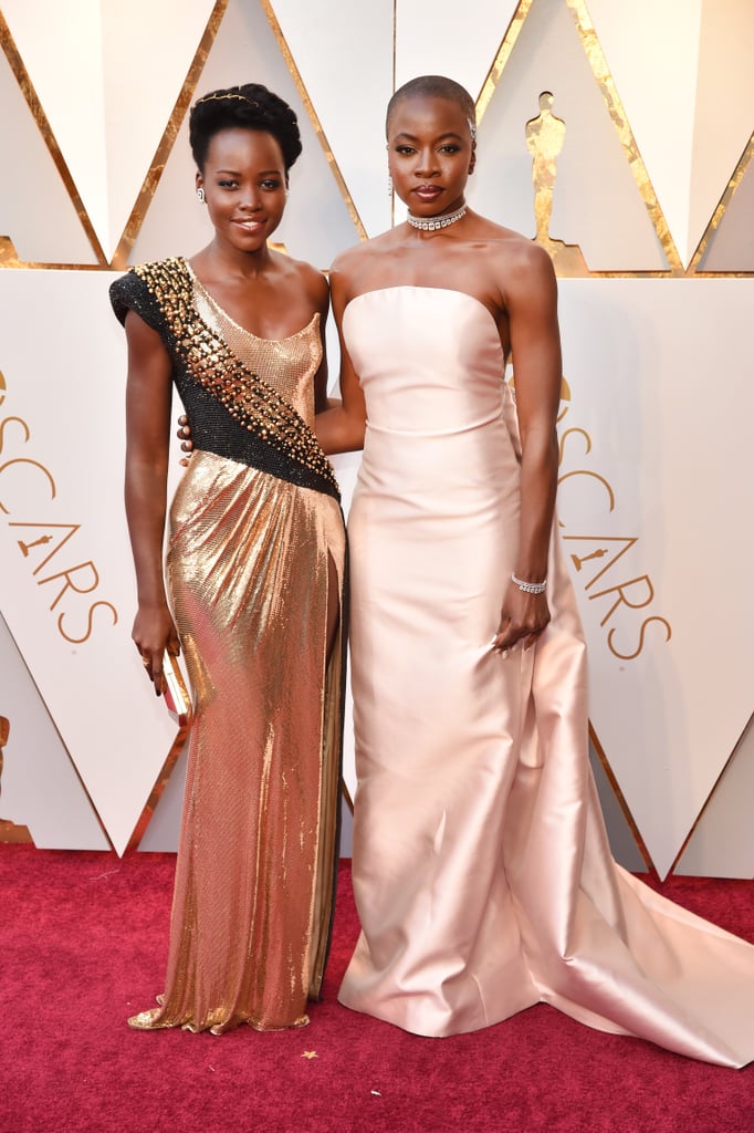 Lupita Nyong'o Versace Dress at the Oscars 2018