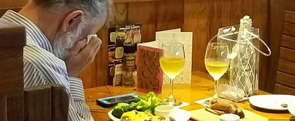 Man on a Date With His Wife's Ashes For Valentine's Day