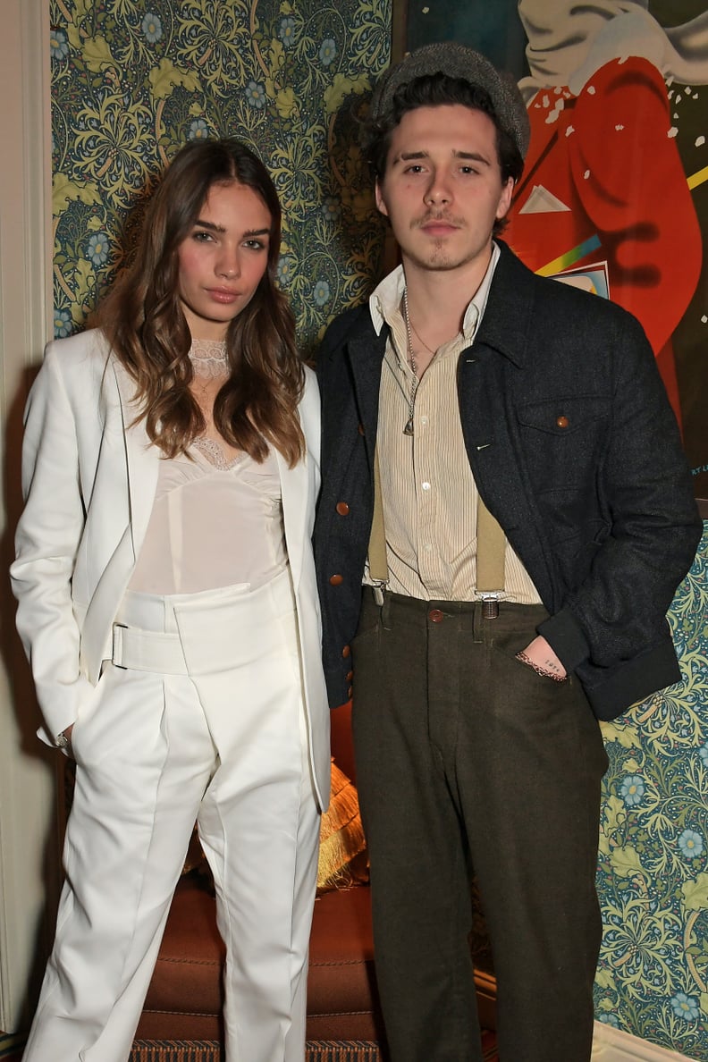 Hana Cross and Brooklyn Beckham at the Victoria Beckham x YouTube Party