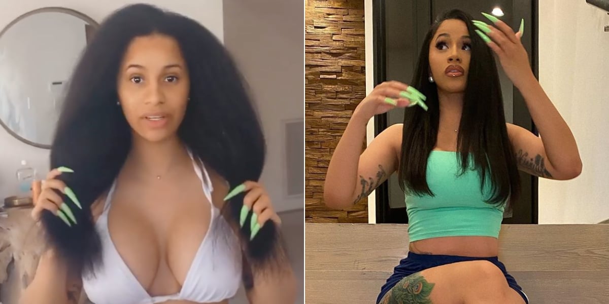 Cardi B Shares the DIY Hair Mask She Uses on Her Daughter's Curls