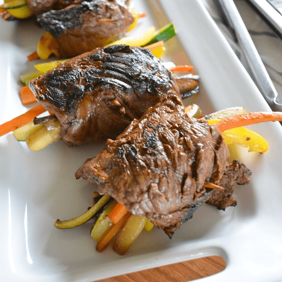 Low-Carb Paleo Steak Wraps