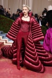 Gigi Hadid Wore a Latex Catsuit Under a Giant Parka at the Met Gala