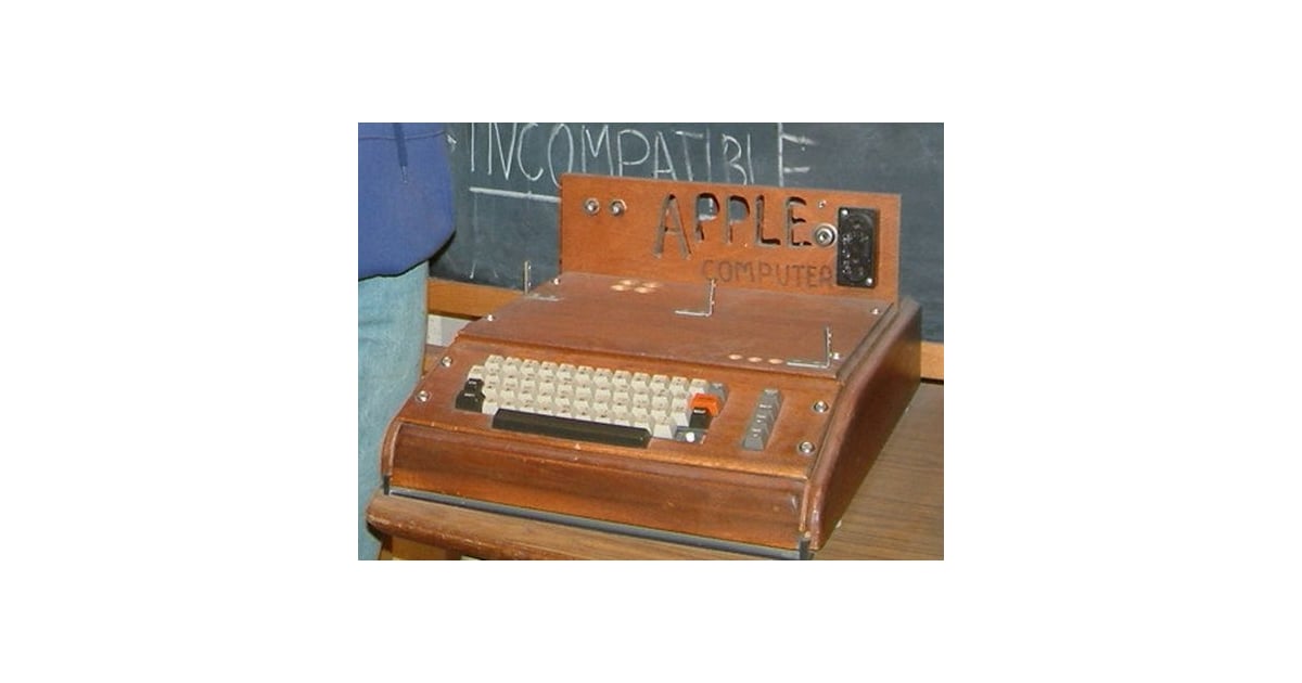 The Apple 1 was the company's first computer and sold for the Apple