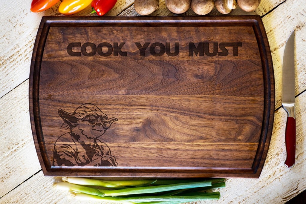Cook You Must Engraved Cutting Board