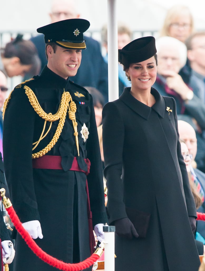 Kate Middleton and Prince William St. Patrick's Day 2015